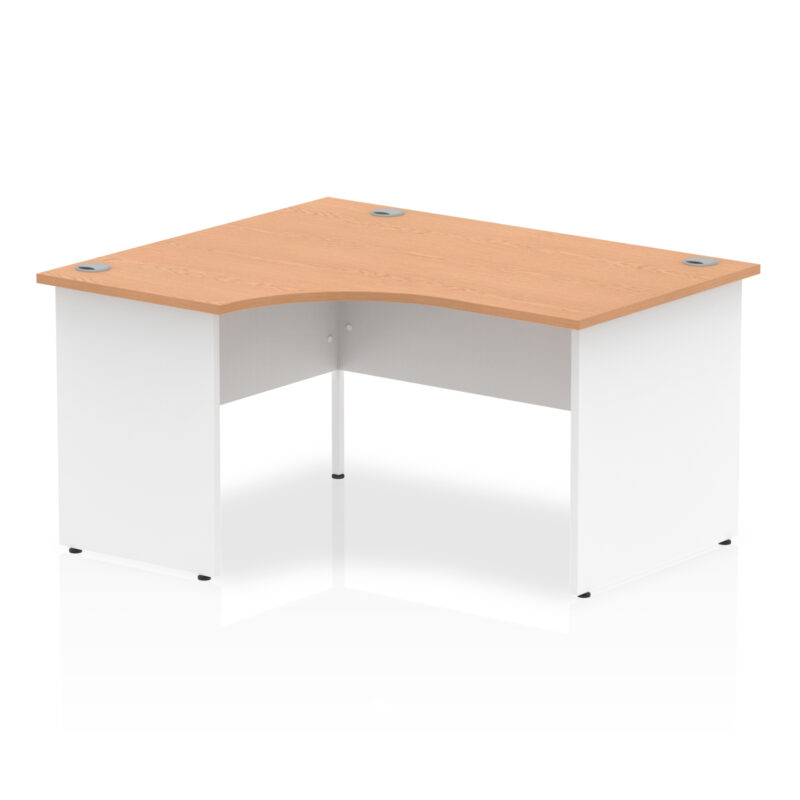 Surge 1400mm Left Crescent Desk Panel End Leg - Image 8