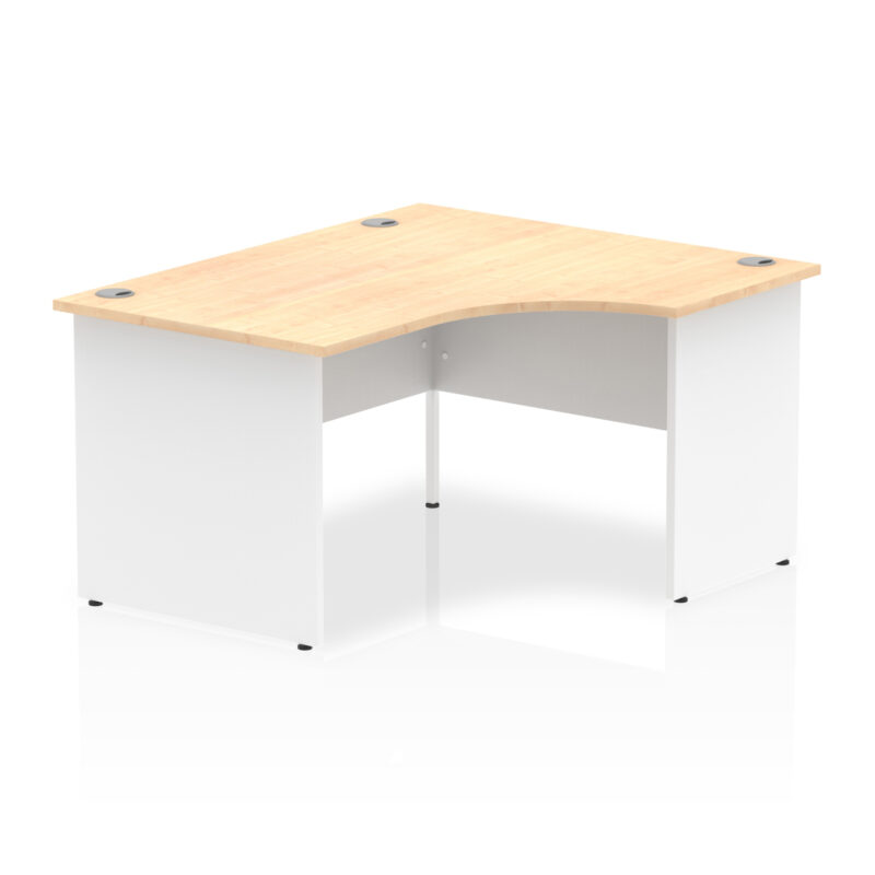 Surge 1400mm Right Crescent Desk Panel End Leg - Image 6