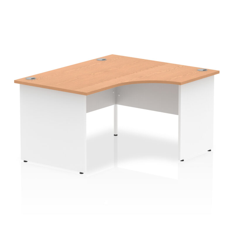 Surge 1400mm Right Crescent Desk Panel End Leg - Image 8