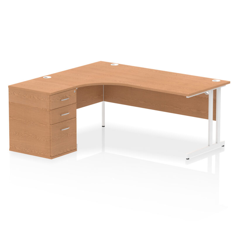 Surge 1800mm Cantilever Left Crescent Desk Workstation - Image 21