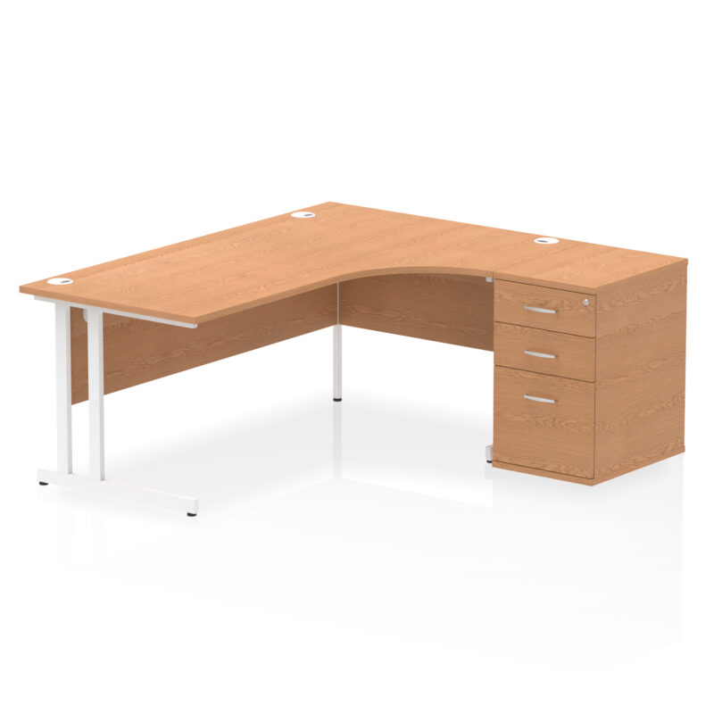 Surge 1800mm Cantilever Right Crescent Desk Workstation - Image 21