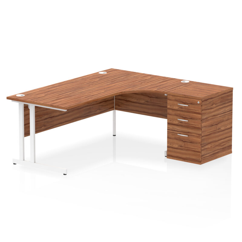 Surge 1800mm Cantilever Right Crescent Desk Workstation - Image 27