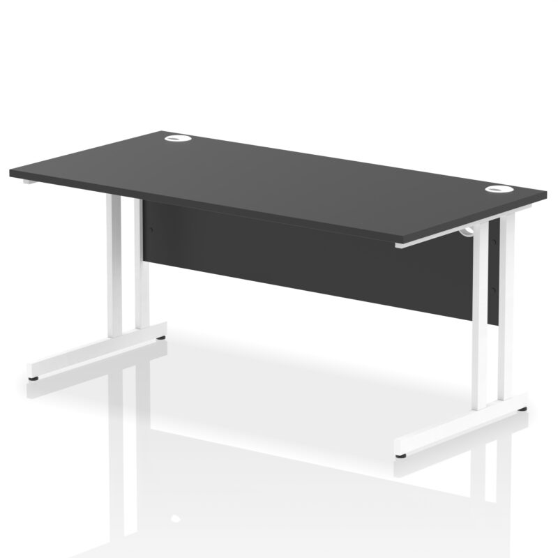 Surge 1600mm Straight Desk Cantilever Leg - Image 62