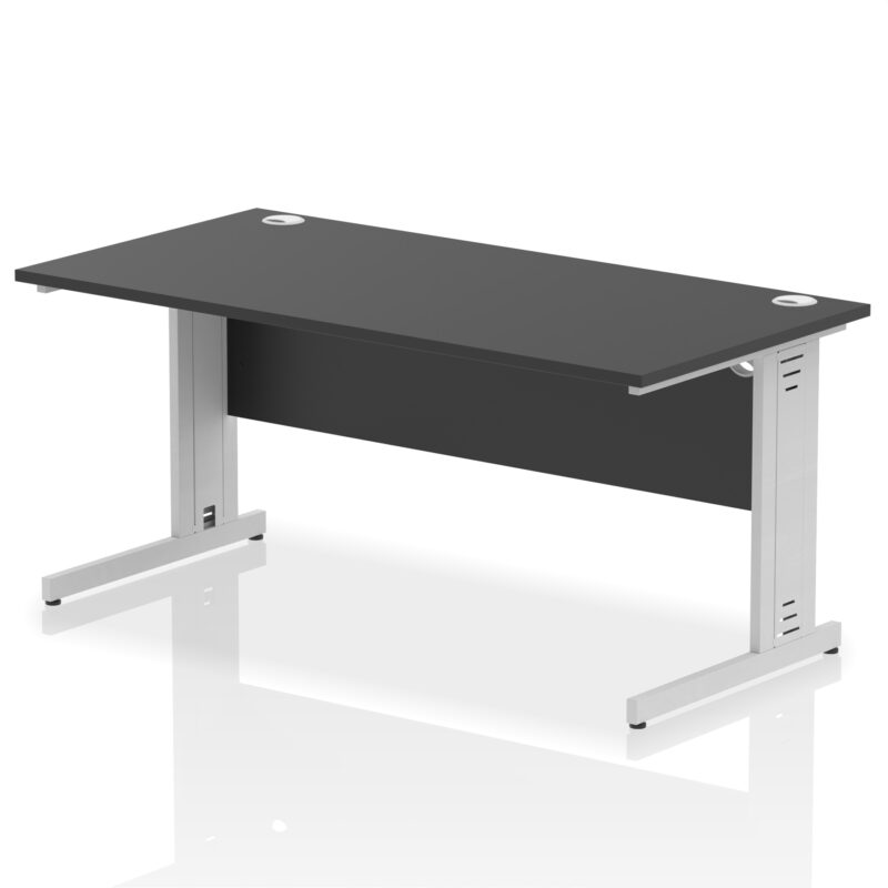 Surge 1600mm Straight Desk Cable Managed Leg - Image 97
