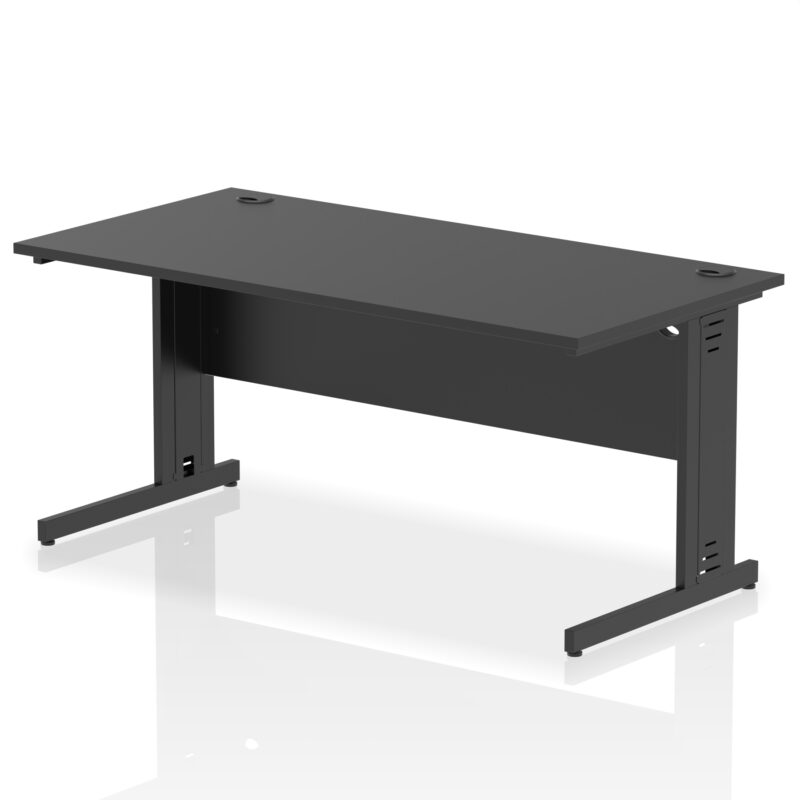 Surge 1600mm Straight Desk Cable Managed Leg - Image 99