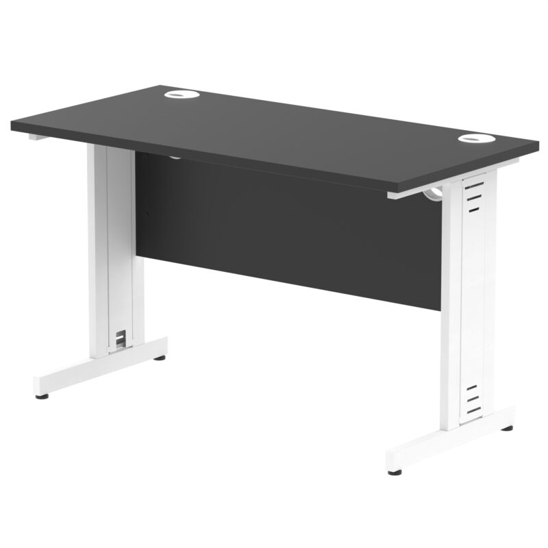 Surge 1200mm Slimline Desk Cable Managed Leg - Image 14