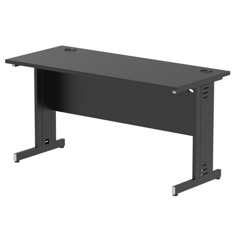 Surge 1400mm Slimline Desk Cable Managed Leg - Image 15