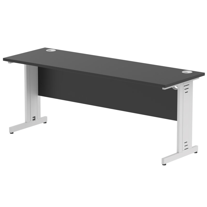 Surge 1800mm Slimline Desk Cable Managed Leg - Image 13