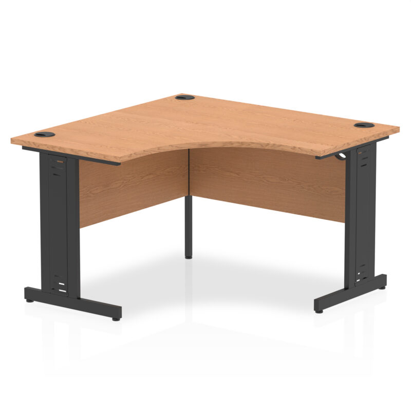 Surge 1200mm Cable Managed Leg Corner Desk - Image 10