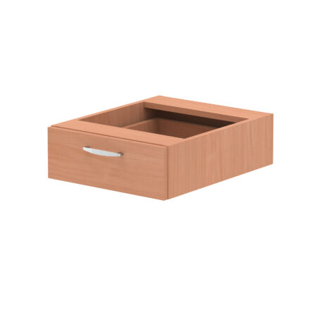 Surge One Drawer Fixed Pedestal