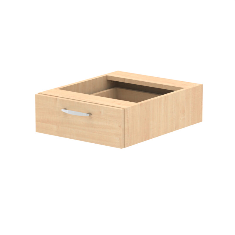 Surge One Drawer Fixed Pedestal - Image 4