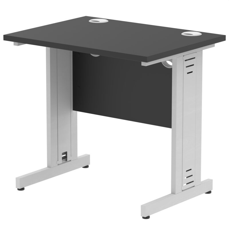 Surge 800mm Slimline Desk Cable Managed Leg - Image 13