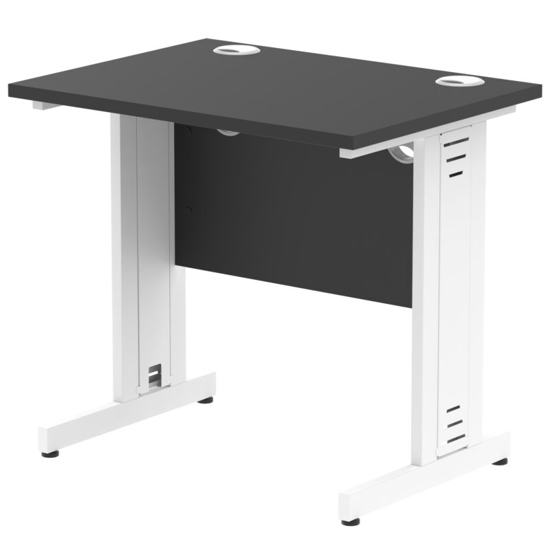 Surge 800mm Slimline Desk Cable Managed Leg - Image 14