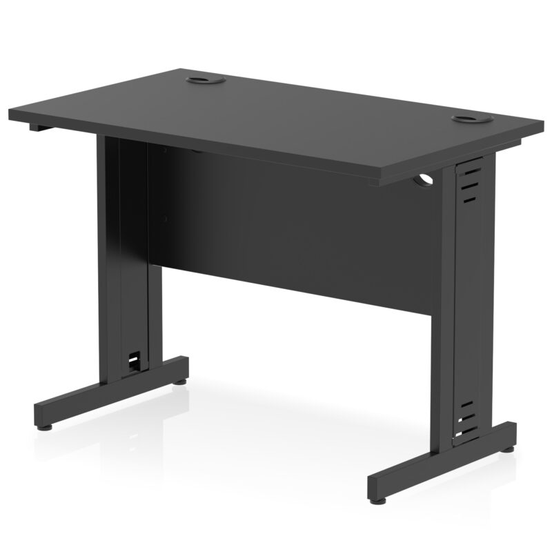 Surge 1000mm Slimline Desk Cable Managed Leg - Image 16