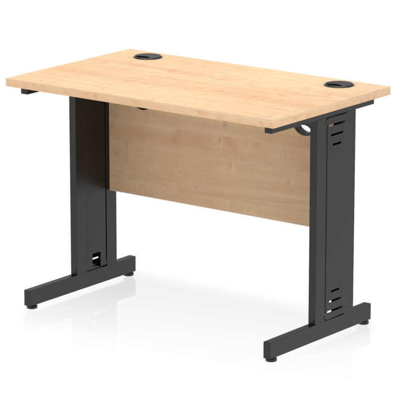 Surge 1000mm Slimline Desk Cable Managed Leg - Image 18