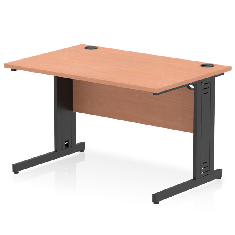 Surge 1200mm Straight Desk Cable Managed Leg - Image 100