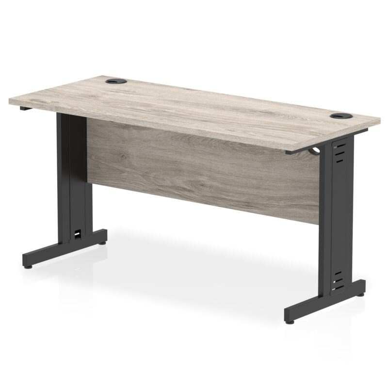 Surge 1400mm Slimline Desk Cable Managed Leg - Image 17