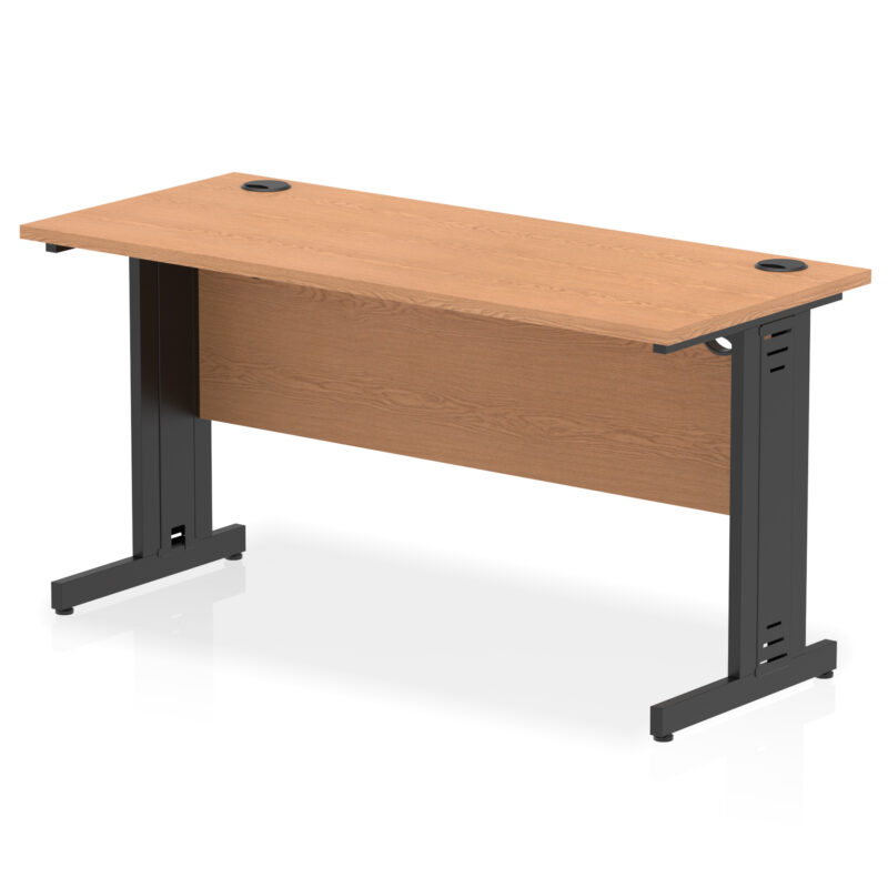 Surge 1400mm Slimline Desk Cable Managed Leg - Image 19