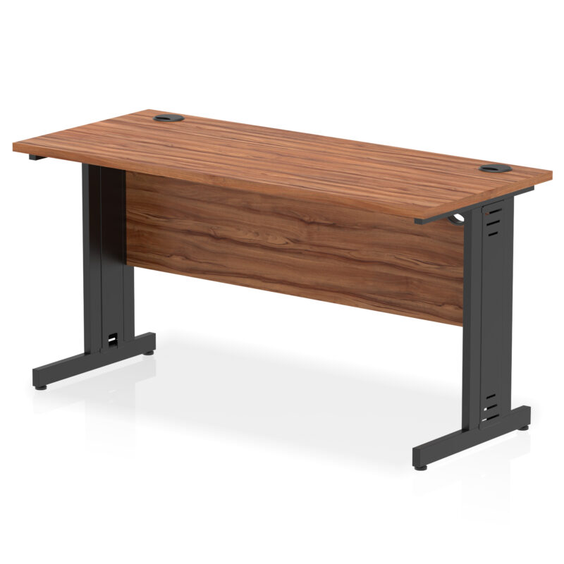 Surge 1400mm Slimline Desk Cable Managed Leg - Image 20