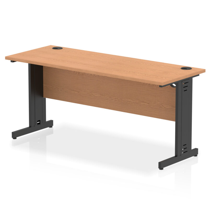 Surge 1600mm Slimline Desk Cable Managed Leg - Image 19