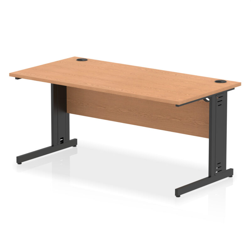Surge 1600mm Straight Desk Cable Managed Leg - Image 103