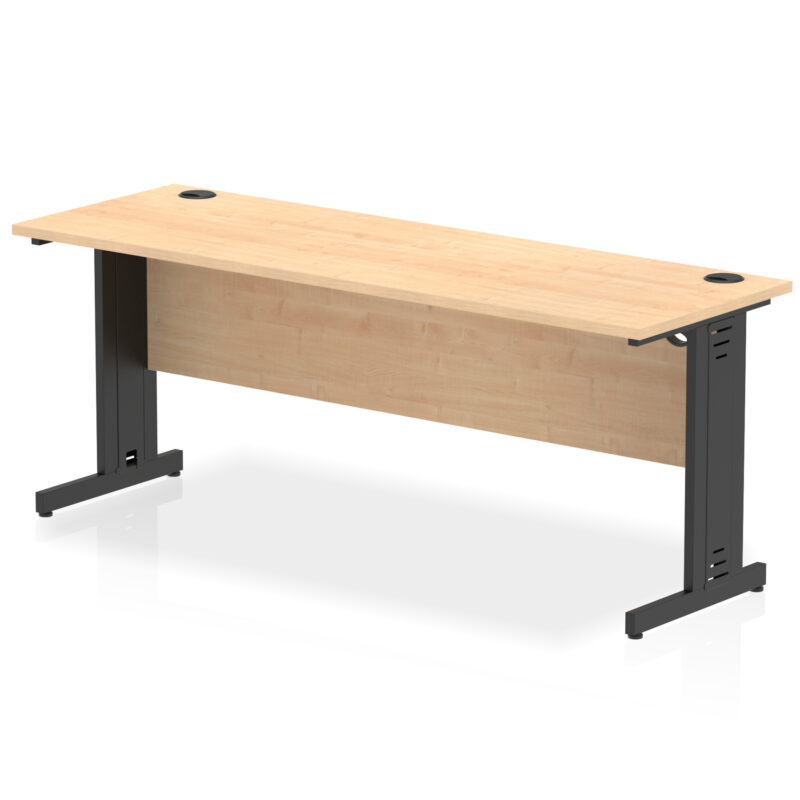 Surge 1800mm Slimline Desk Cable Managed Leg - Image 18