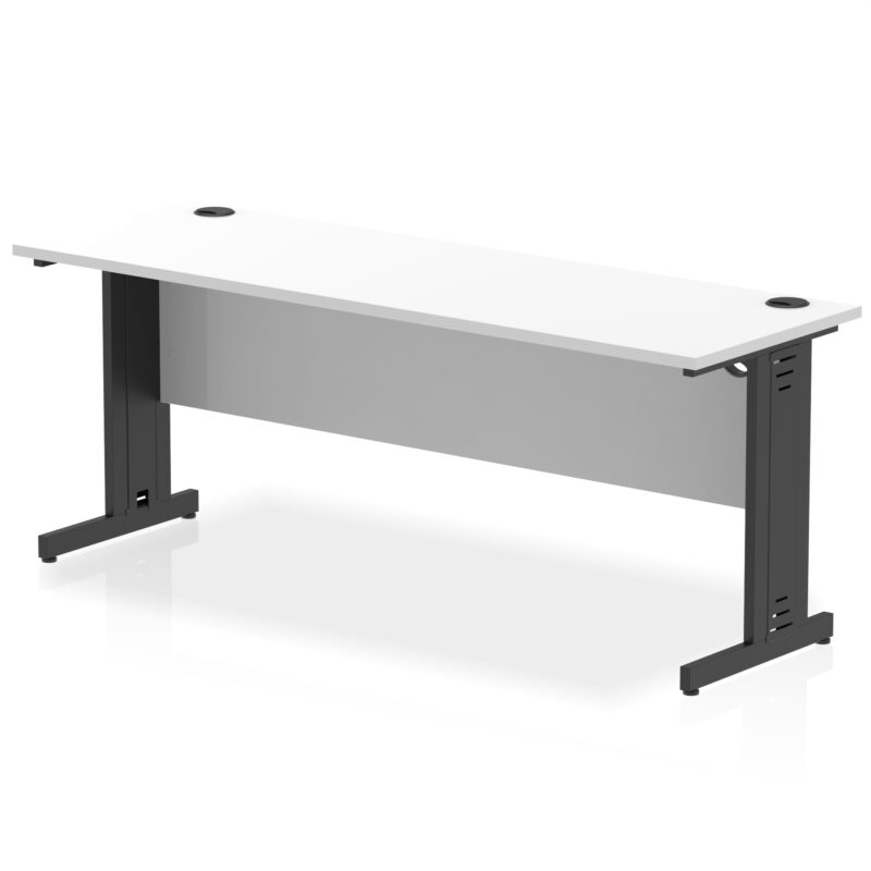 Surge 1800mm Slimline Desk Cable Managed Leg - Image 21