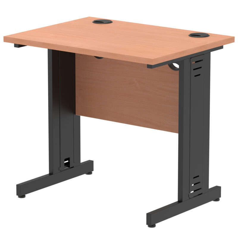 Surge 800mm Slimline Desk Cable Managed Leg - Image 15
