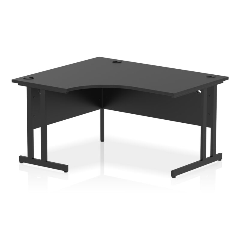 Surge 1400mm Left Crescent Desk Cantilever Leg - Image 19