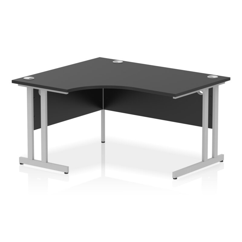 Surge 1400mm Left Crescent Desk Cantilever Leg - Image 20