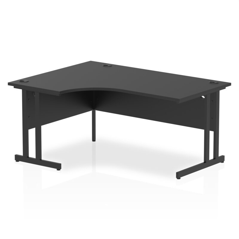 Surge 1600mm Left Crescent Desk Cantilever Leg - Image 19