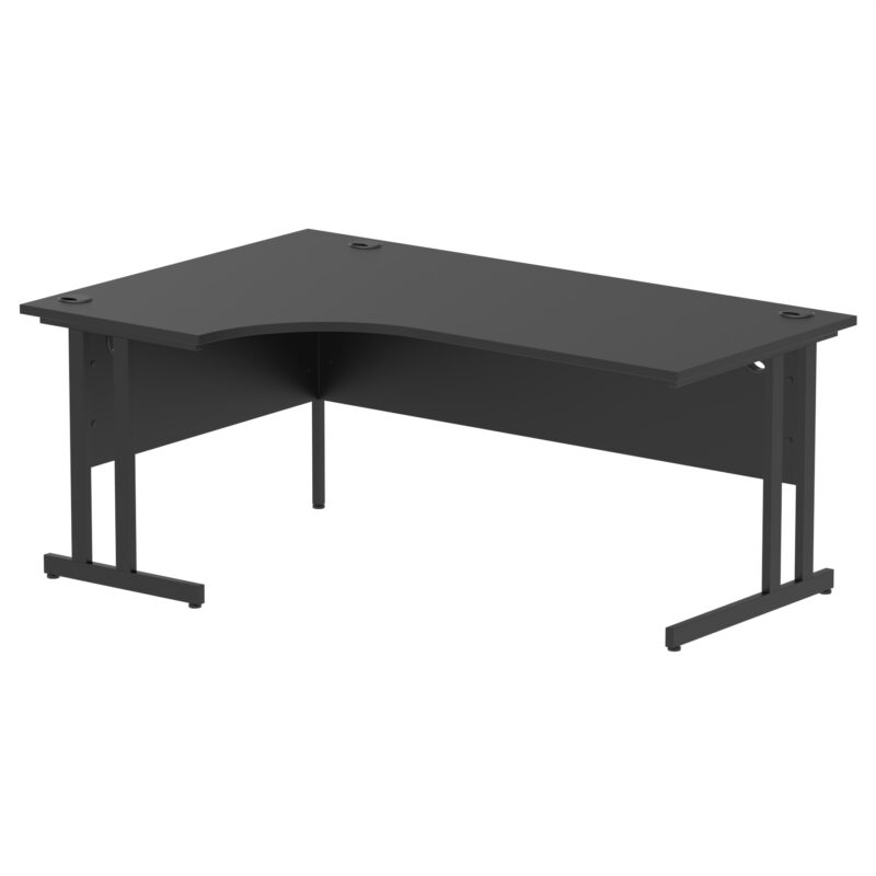 Surge 1800mm Left Crescent Desk Cantilever Leg - Image 19
