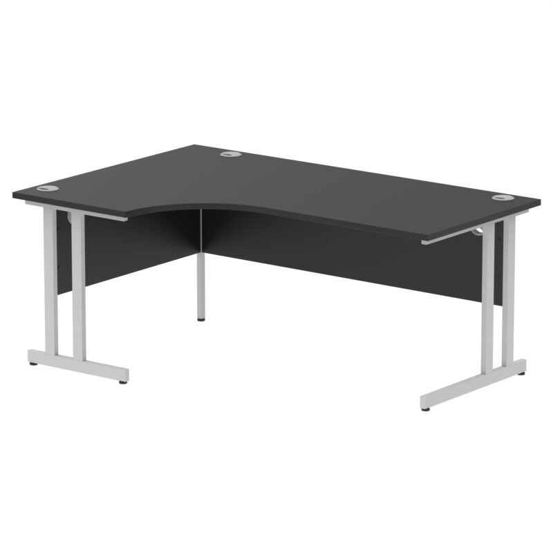 Surge 1800mm Left Crescent Desk Cantilever Leg - Image 20