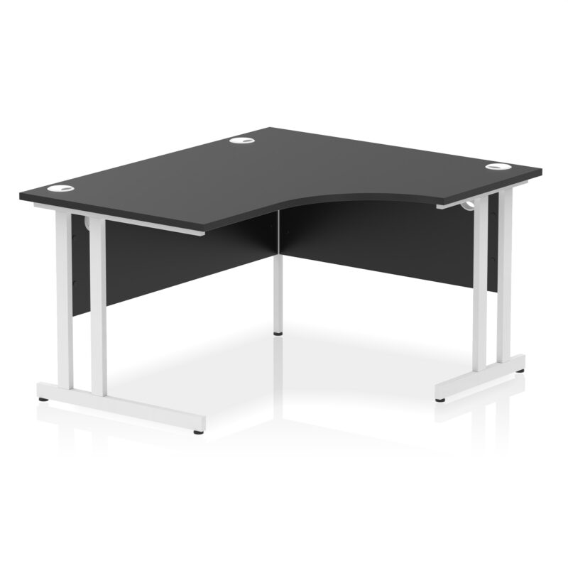 Surge 1400mm Right Crescent Desk Cantilever Leg - Image 21