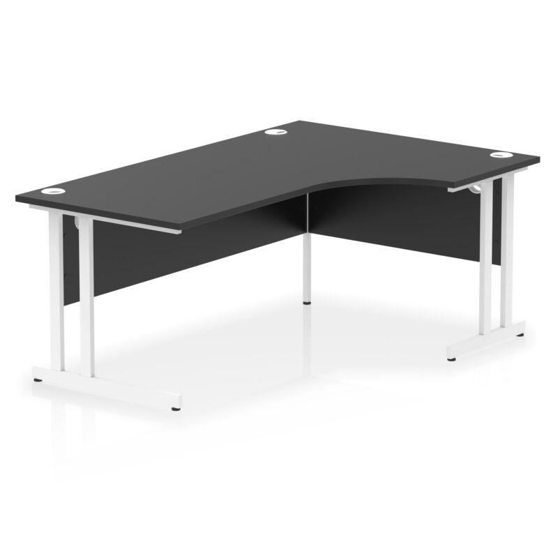 Surge 1800mm Right Crescent Desk Cantilever Leg - Image 21