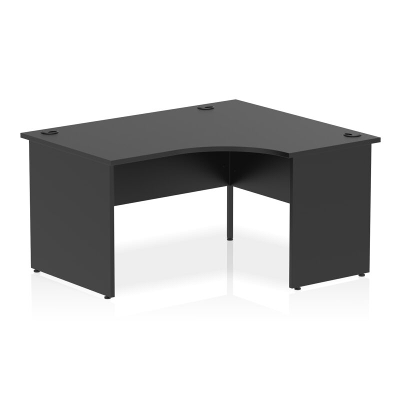 Surge 1400mm Right Crescent Desk Panel End Leg - Image 12