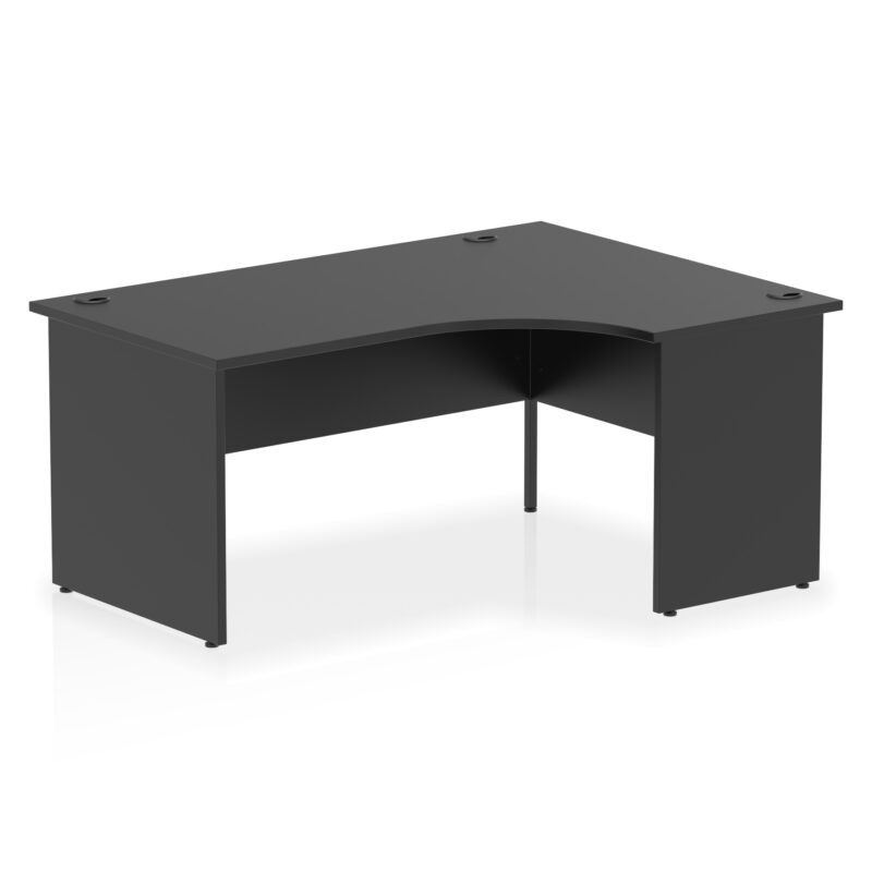 Surge 1600mm Right Crescent Desk Panel End Leg - Image 12