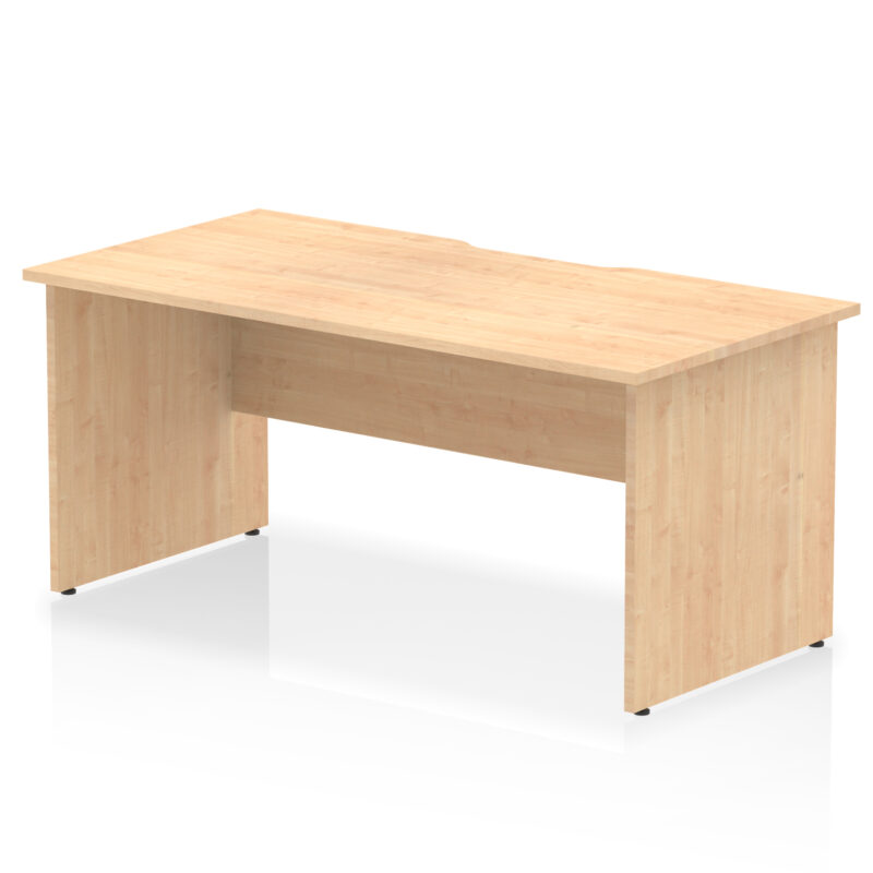 Surge Scalloped Edge 1600mm Straight Desk Panel End Leg - Image 4