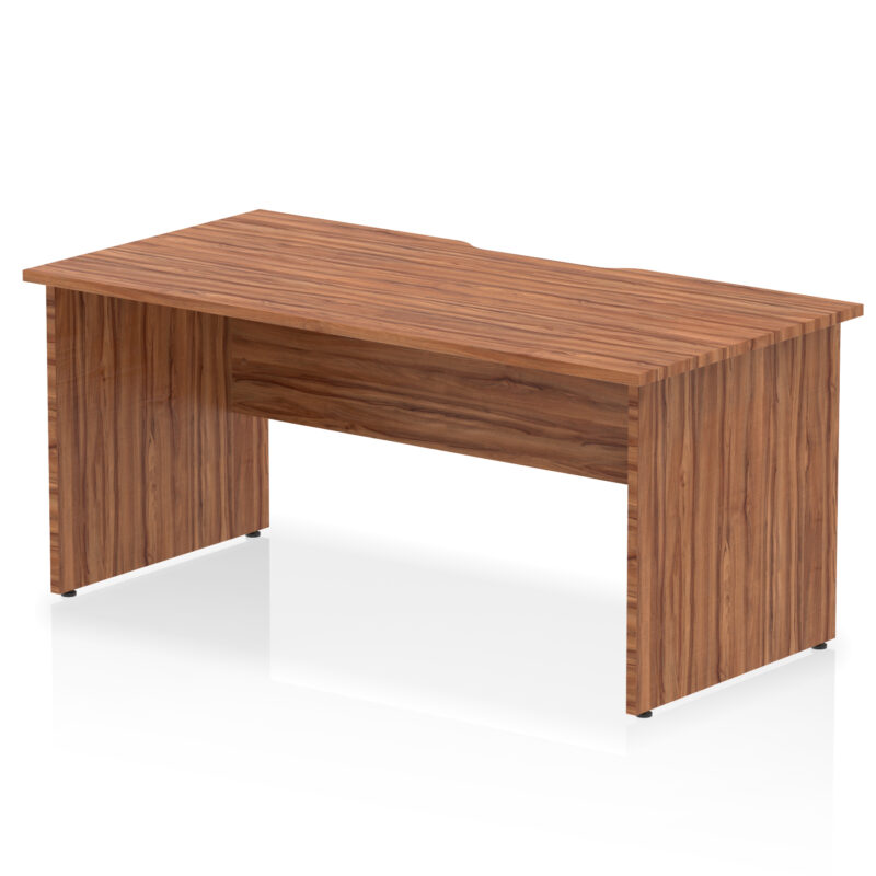 Surge Scalloped Edge 1600mm Straight Desk Panel End Leg - Image 6