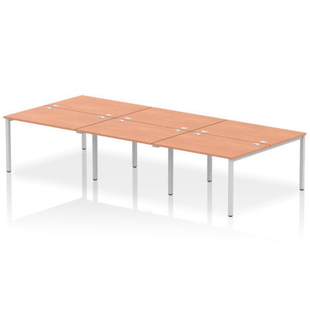 Surge B2B Bench Desk - 6 Person