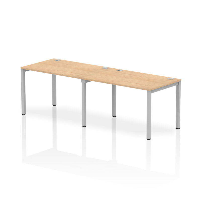 Surge Single Row Bench Desk - 2 Person - Image 5
