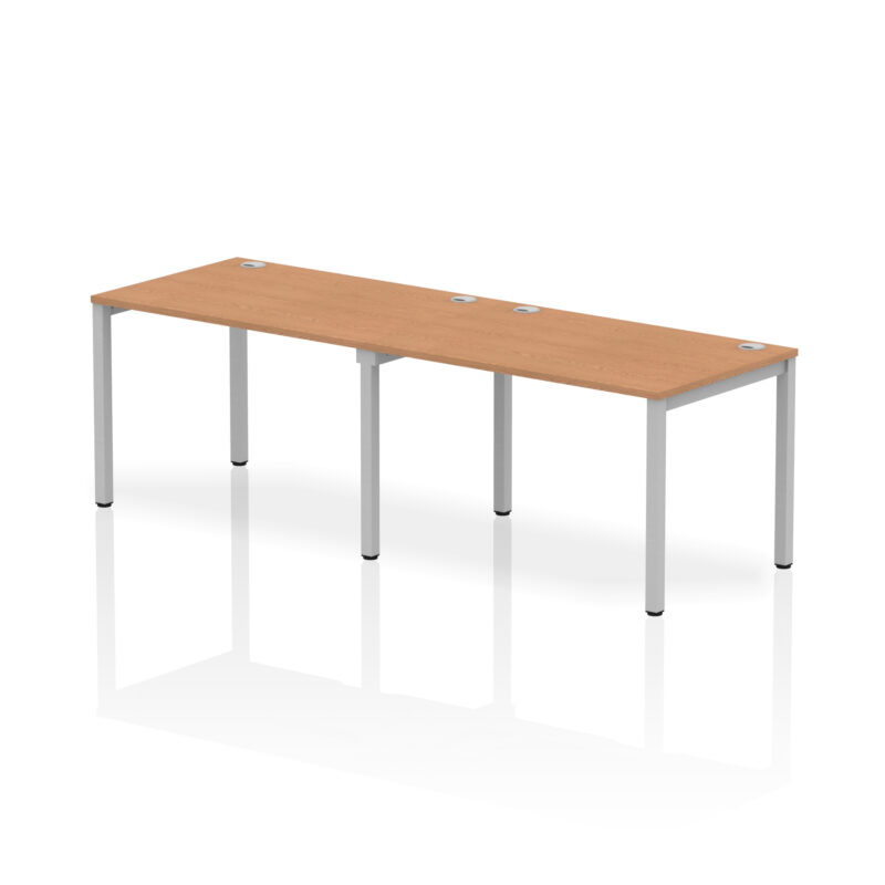 Surge Single Row Bench Desk - 2 Person - Image 7