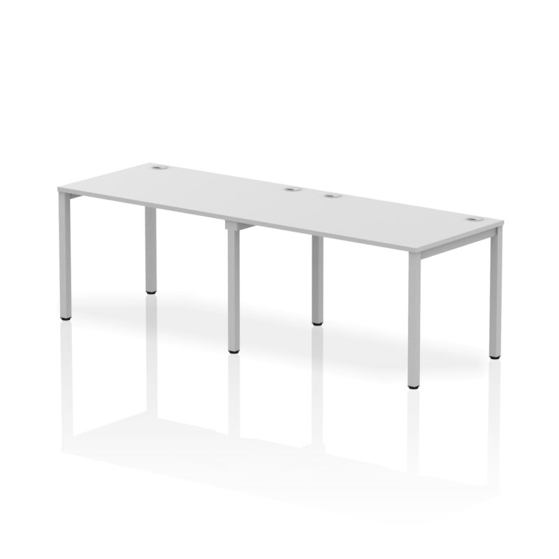 Surge Single Row Bench Desk - 2 Person - Image 11