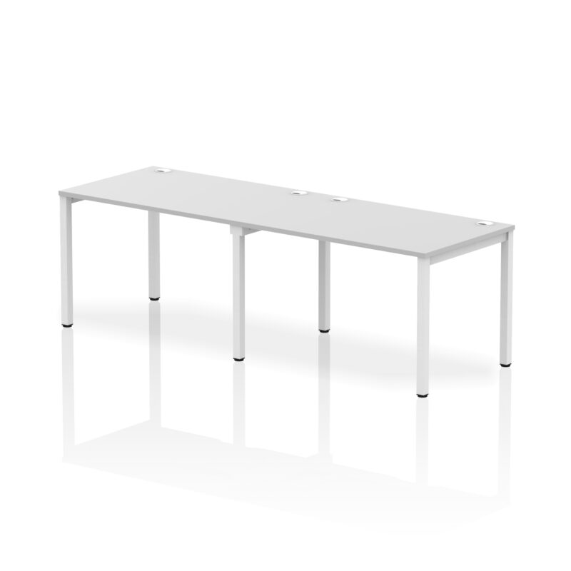 Surge Single Row Bench Desk - 2 Person - Image 12