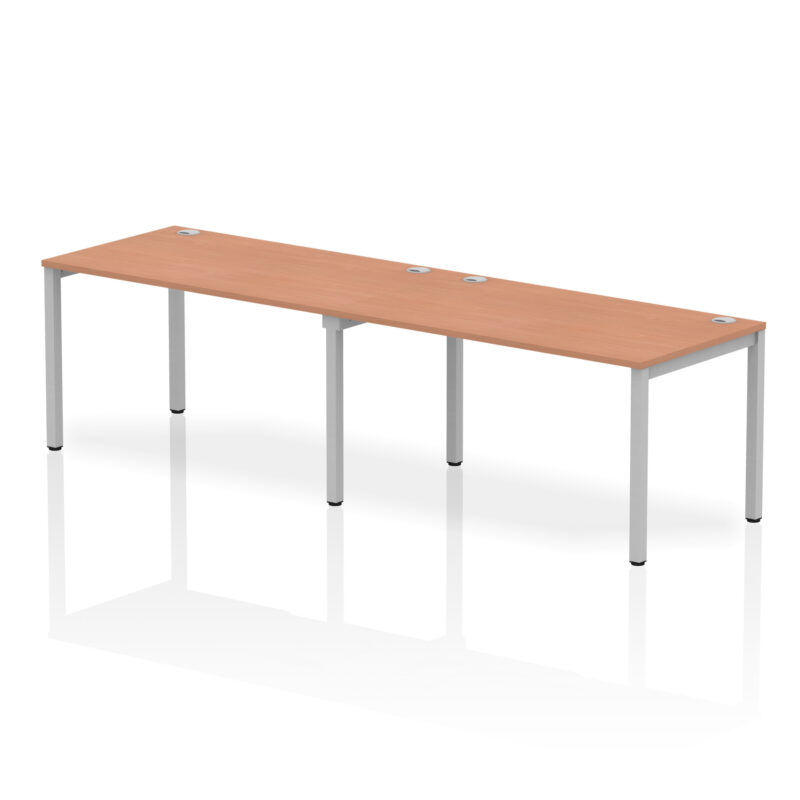 Surge Single Row Bench Desk - 2 Person - Image 13