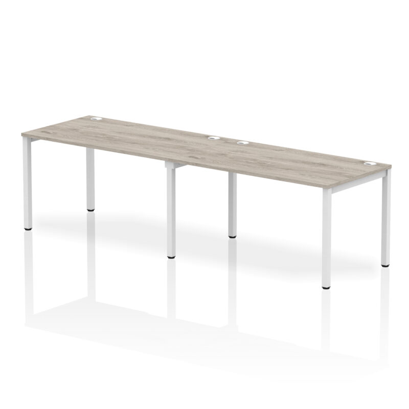 Surge Single Row Bench Desk - 2 Person - Image 16
