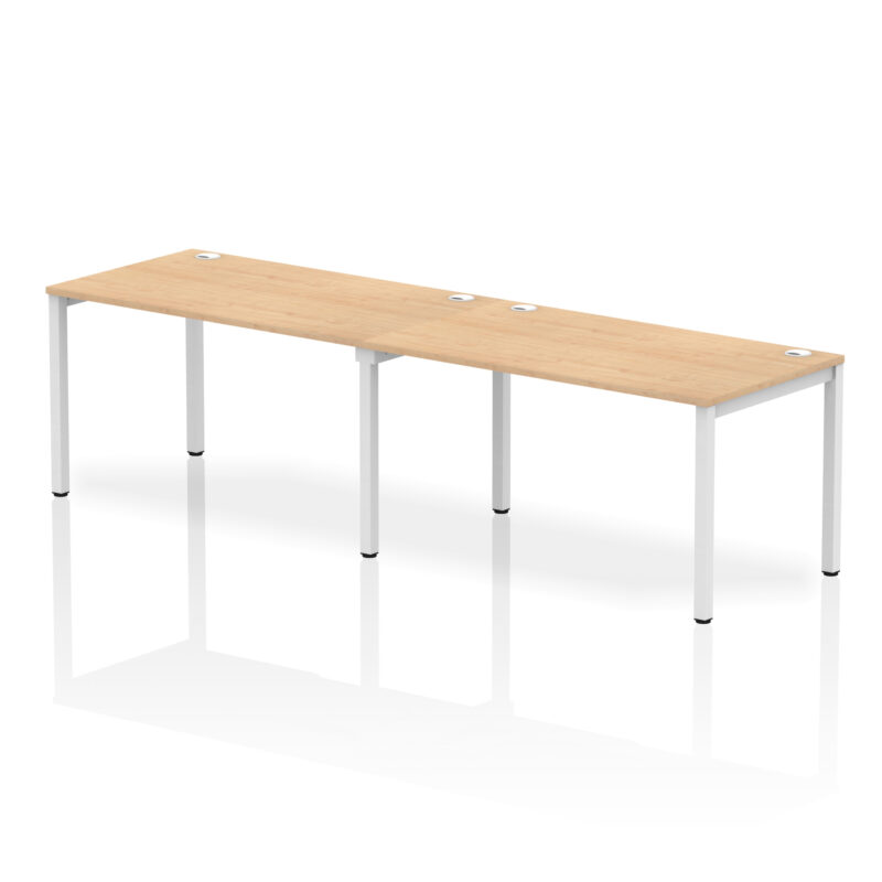 Surge Single Row Bench Desk - 2 Person - Image 18