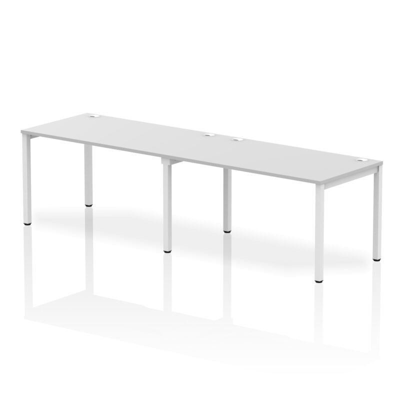 Surge Single Row Bench Desk - 2 Person - Image 24