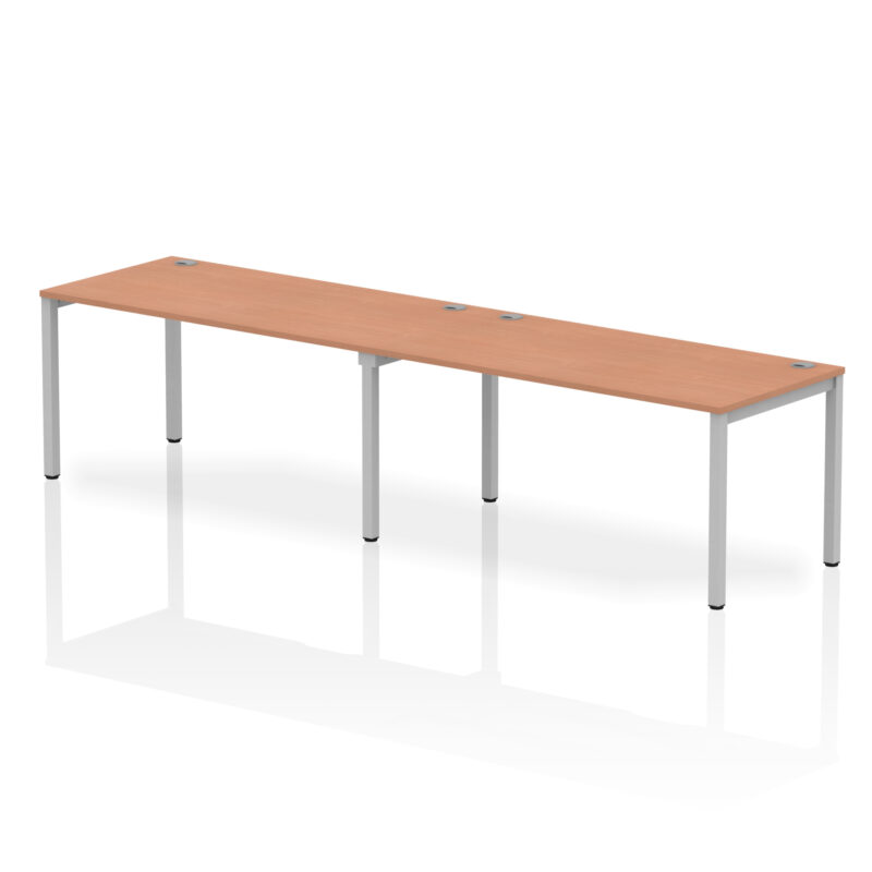 Surge Single Row Bench Desk - 2 Person - Image 25