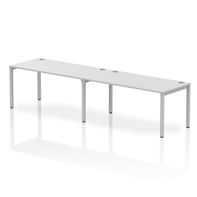 Surge Single Row Bench Desk - 2 Person - Image 35